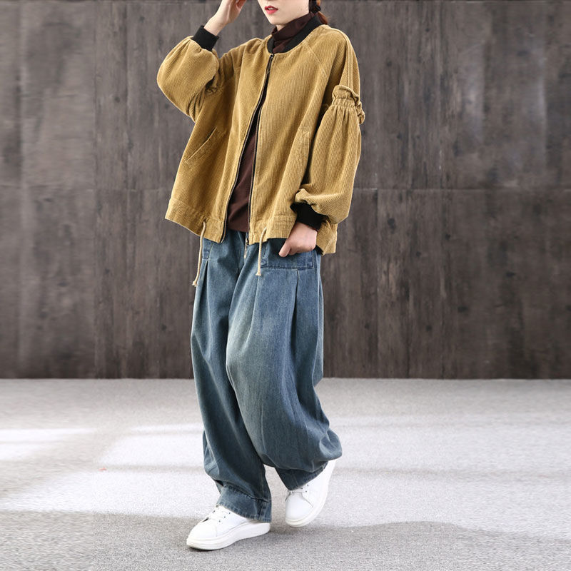 New Baggy Oversize Jeans Women Denim Casual Cross Pants Female Vintage Harem Pants Trousers Bloomers 2024 Mom Wide Leg Jeans