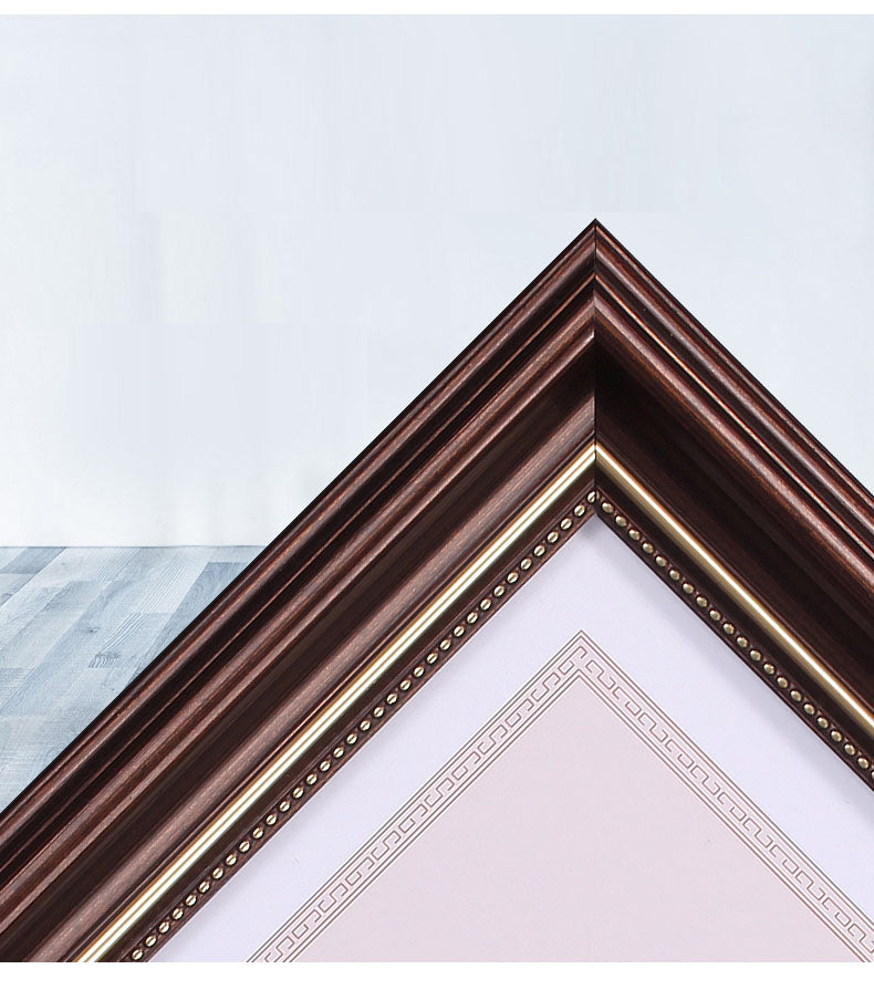 Light Blue Plastic Photo Frame 4/6/7/10 Inch Brown Picture Frames Rustic Home Decor Nightstand Family Portrait Desk Decoration