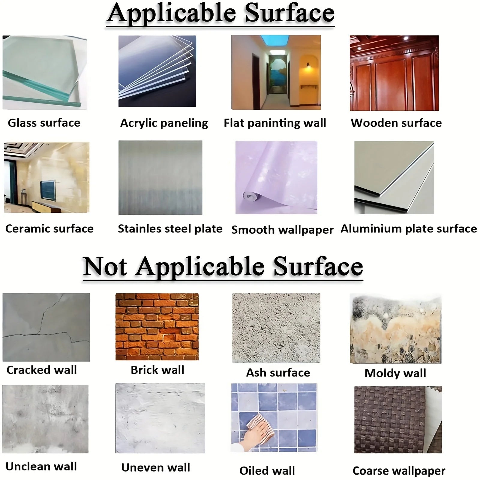 3D Acrylic Photo Frame Wall Decorations with Poster Templates Collage Gallery Family Wedding Back to School Anniversary