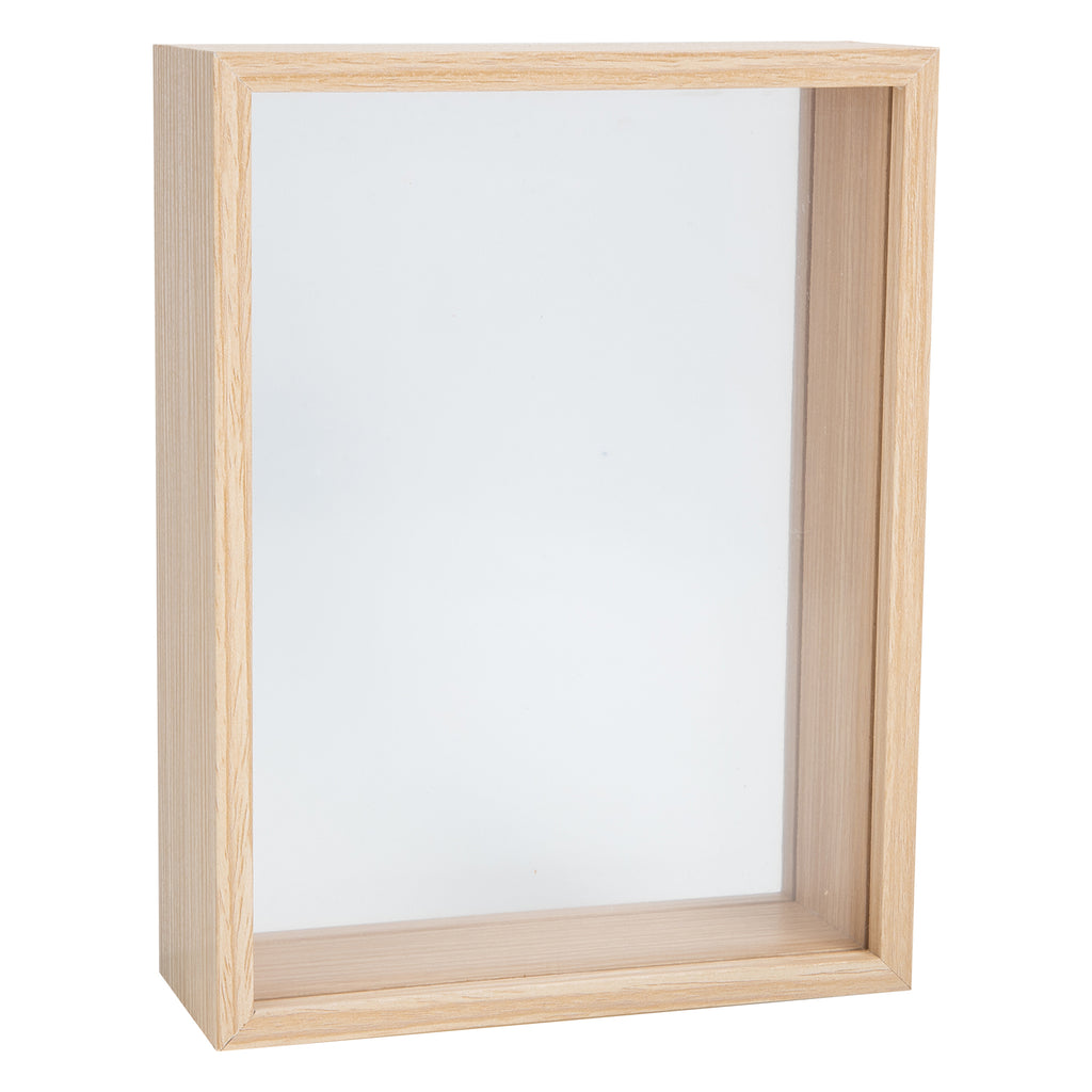 3D Photo Frame Hollow Dried Flower Photo Frame Diy Craft Three-dimensional Dry Desk Khaki Specimen Display Home Decoration